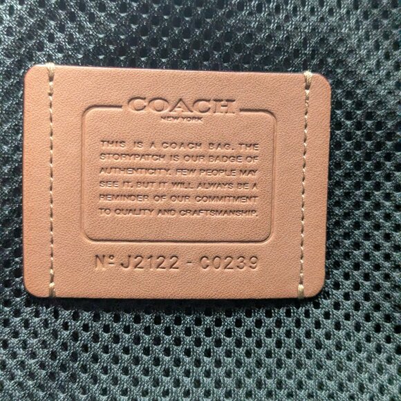 COACH Gotham Tall Tote 34 Unisex Bag Black Pebbled Leather Laptop Friendly EUC! - Picture 9 of 11